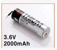 1ชิ้นโตชิบาของแท้ ER6V โตชิบะ3.6V อุปกรณ์การควบคุมอุตสาหกรรมพีแอลซีแบตเตอรี่ลิเธียมเครื่องมือเครื่องมือเครื่องมือพร้อมเข็ม