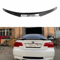 M4 Style Carbon Fiber Rear Roof Spoiler Trunk Lip Boot Wing For BMW E92 Spoiler 3 Series 2 Door E92 M3 E92 Coupe 2005-2012