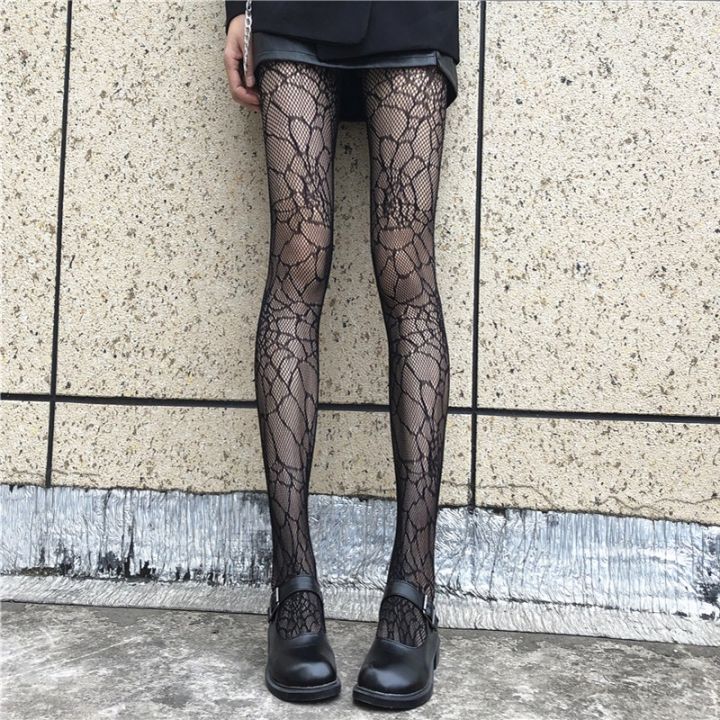 fashion-lolita-style-black-lace-stockings-gothic-punk-cool-tights-pantyhose