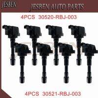 8ชิ้นคอล์ยจุดระเบิดหน้าหลัง30520-RBJ 30521-RBJ-003-003สำหรับฮอนด้าฟิตแจ๊สได้ปลดปล่อยข้อมูลเชิงลึกเกี่ยวกับ Acura ILX 1.3 1.5ไฮบริด2012-2016