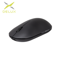 Delux M399DB BT 4.0 Wireless Mouse USB 2.4Ghz Receiver 4000 DPI Rechargeable Slient Click Mice For Pad Computer