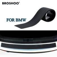 BROSHOO Car Styling Rubber Rear Guard Bumper Trunk Protector Trim Cover Strip For BMW F20 E90 F11 X5 X3 X1 M3 F15 E84 F12 F01 Z4