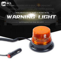 LED Strobe Light 12V-80V Amber 12 LED Warning Safety Flashing Beacon Lights for Vehicle Forklift Truck Tractor Golf Carts Bus