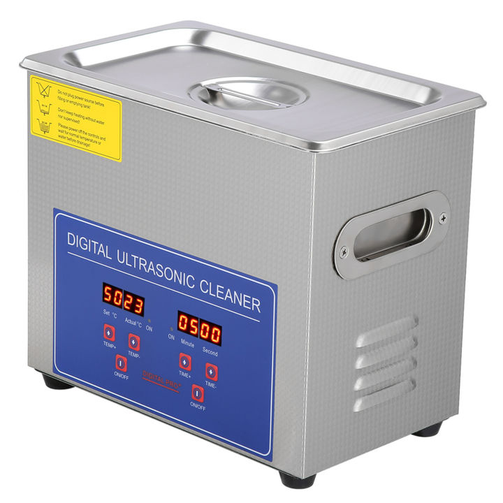 สแตนเลส15l-commercial-ultrasonic-cleaner-นาฬิกาดิจิตอลอุ่น-bath-ถัง