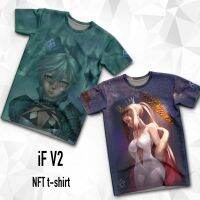 เสื้อยืดNFT NFT T-shirt เสื้อยืดการ์ตูน by iF V2