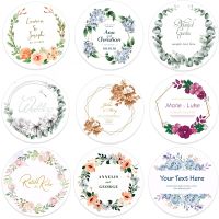 【YF】ஐ∈  96pcs 4.5cm Add Your Names  Wedding Stickers Invitations Favors Boxes Paper Labels Adhesive