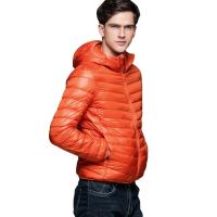 ZZOOI Winter Casual Brand White Duck Down Jacket Men Autumn Winter Warm Coat Mens Ultralight Duck Down Jacket Male Windproof Parka