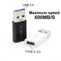 C6471 ABS Type C ตัวเมียเพื่อ USB 3.0อะแดปเตอร์ตัวผู้ตัวเชื่อมต่อที่ชาร์จความเร็วสูงใช้งานง่ายขนาดเล็กสะดวกตัวแปลง OTG แฟลชไดรฟ์สองหัวความเร็วสูงสูงสำหรับพอร์ต Type-C