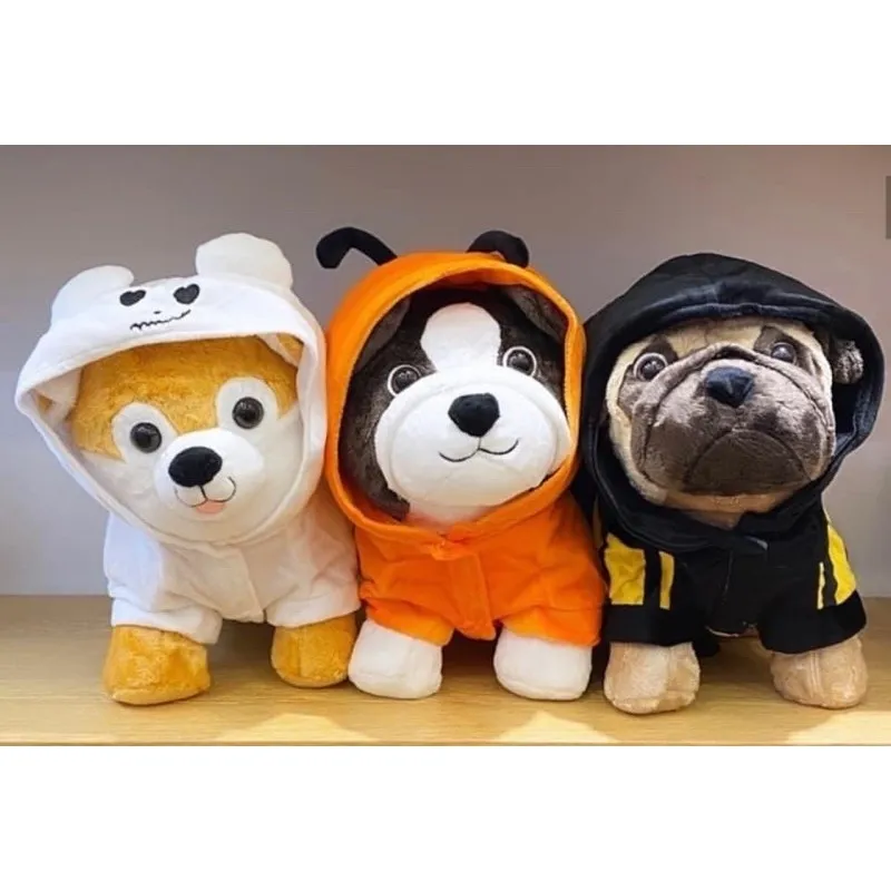 pug soft toy miniso