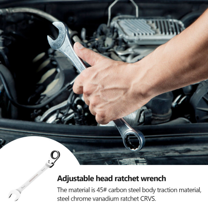 ชุดประแจปรับได้1ชิ้นประแจวงล้อเครื่องมือซ่อมรถเครื่องมือประแจอัลเลนสำหรับชุดประแจซ่อมรถยนต์