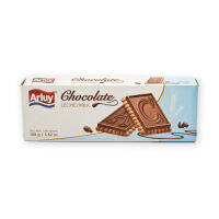 [พร้อมส่ง!!!] อัลลุย บิสกิตเคลือบช็อกโกแลตนม 150 กรัมArluy Biscuit Chocolate Milk 150g