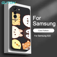 Guyon สำหรับ Samsung Galaxy S23 S23พิเศษ + S22U S22บวก S21 S21 + เคสนิ่มดีไซน์ใหม่ของแท้ซิลิโคนแมงมุมของเหลวด้านหลังน่ารักกันกระแทก