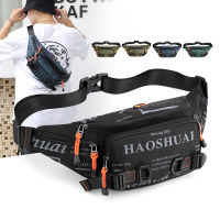 Fashion Letter Waist Bags For Men Casual Nylon Waist Packs Hot Sale Uni Belt Bag Fanny Pack Travel Storage Chest Bags Leg Bag