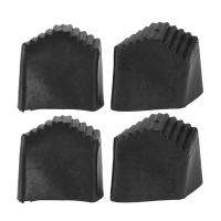 4Pcs Ladder Foot Pad Ladder Foot Cushions Household Ladder Covers Wear-Resistant Rubber Foot Pad Ladder Insulating Foot Sleeve  Replacement Parts