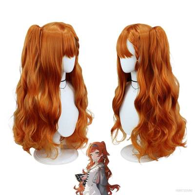 Reverse 1999 Sonetto Cosplay Wig Anime Women Gold Orange Hair Ponytail  Heat Resistant Synthetic Hair Halloween