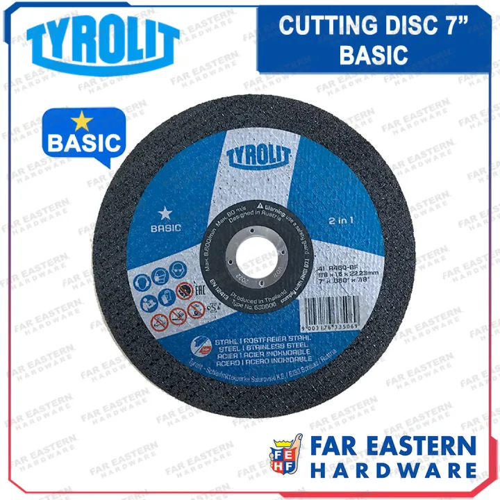 Tyrolit Cutting Disc 7 Basic 1 Star Lazada Ph