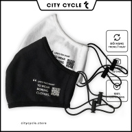 Khẩu trang Hàn Quốc City Cycle khẩu trang vải 2 lớp chống bụi chống nắng thumbnail