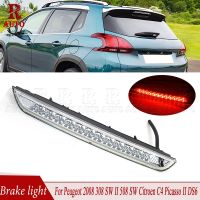 R-AUTO ไฟเบรคหลอด Led ระดับสูง9600412680 6351LX สำหรับ Peugeot 2008 308 SW II 508 SW Citroen C4 Picasso II DS6ไฟรถยนต์