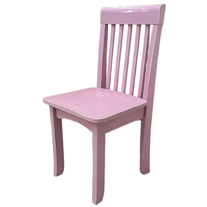 เก้าอี้ไม้สำหรับเด็ก-ทาสี-ขัดผิว-สไตล์วินเทจ