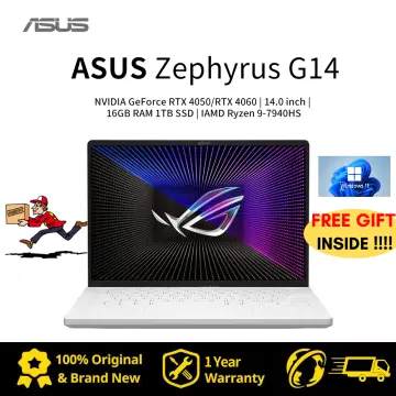 ASUS ROG Zephyrus G16 Gaming Laptop, 16 WUXGA 165Hz, Intel 13th Gen  10-Core i7-13620H Up to 4.9 Ghz, GeForce RTX 4060, 32GB RAM, 512GB PCIe  4.0, RGB