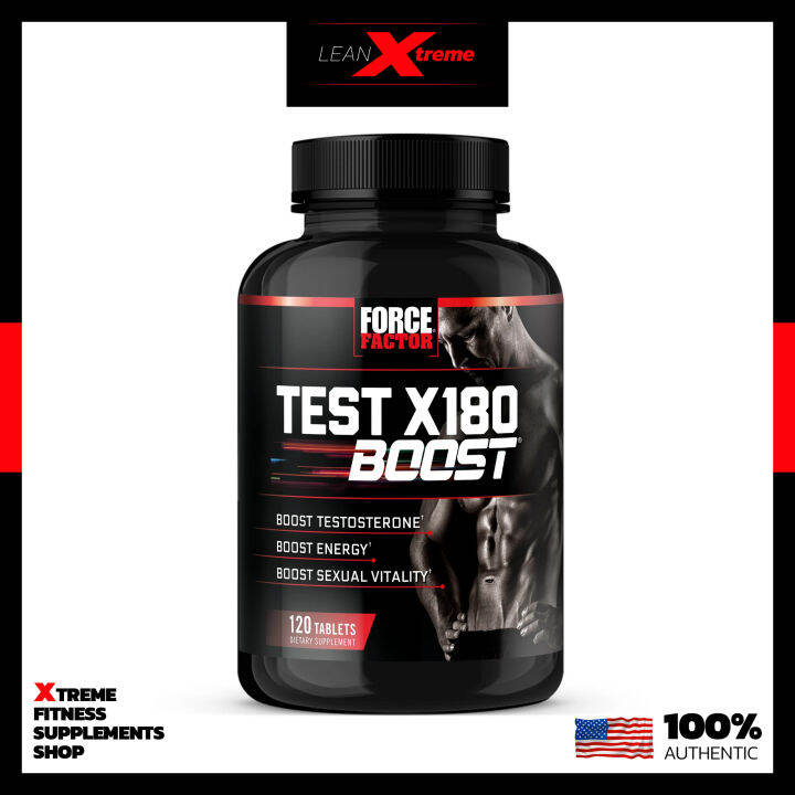 Force Factor Test X180 Boost 120 Tablets , Ignite Your Performance