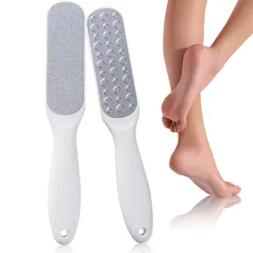 Foot Scrubber Foot Rasp And Callus Remover Foot File Professional Foot Care  Stainless Steel Foot Rasp - 1pcs style one black + 1pcs style one white 