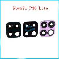 2pcs Rear Back Camera Glass Lens With Stickers For Huawei Nova 7i P40 Lite Replacement Part Smartphone Lenses