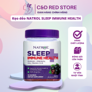 Kẹo dẻo giúp ngủ ngon Natrol Sleep Immune Health Gummies Melatonin 6mg 50