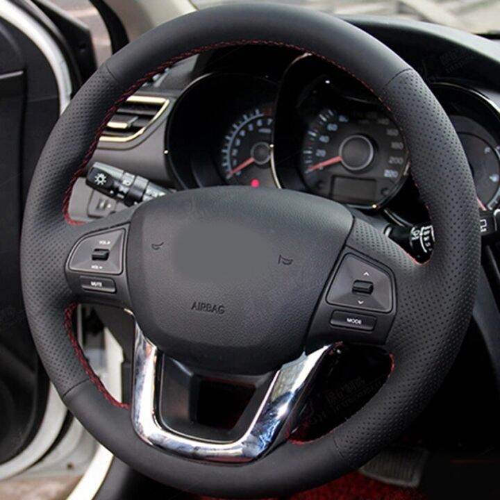 hand-stitched-black-artificial-leather-car-steering-wheel-covers-for-kia-rio-2011-2012-2013-2014-car-accessories