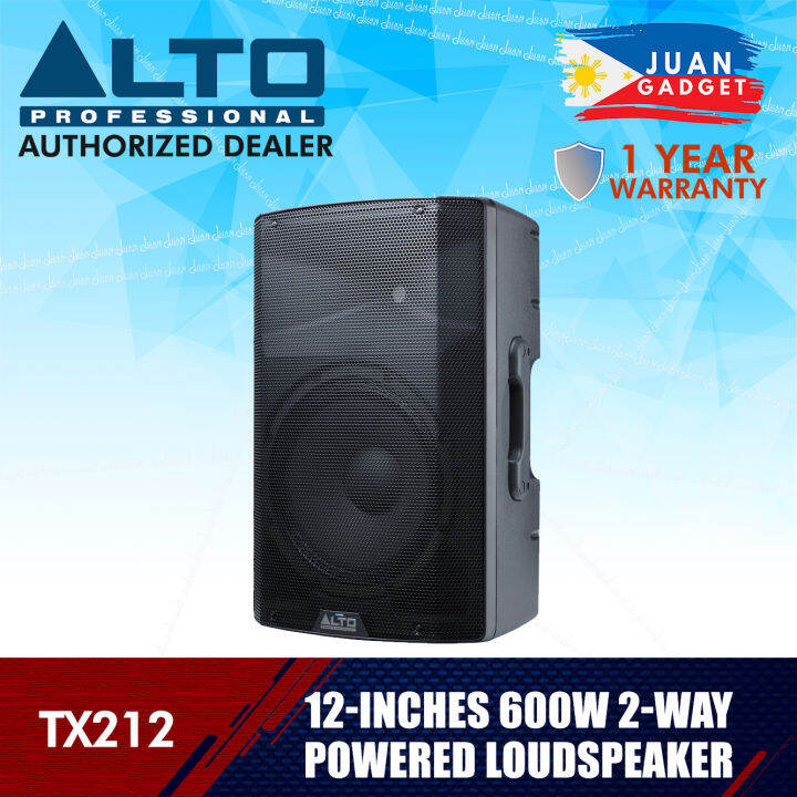 Alto Professional TX212 12" 2Way 600W Powered Loudspeaker JG
