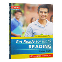 ChinaResearch original Collins basic IELTS reading English original get ready for IELTS reading English test guidance books teaching materials available vocabulary listening writing grammar vocabulary