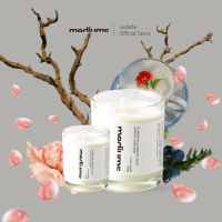 MEDIUMS CANDLE - FLOWERS ON A WINDOW LEDGE JUNIPER + EARL GRAY I เทียนหอมปรับอากาศ ฟลาวเวอร์ ออน เอ วินโวส์ เอจ กลิ่นจูนิเพอร์และเอิร์ลเกรย์