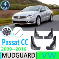 for Volkswagen VW Passat CC 2009~2016 2012 2013 2014 2015 Fender Mudguard Mud Flaps Guard Splash Flap Mudguards Car Accessories