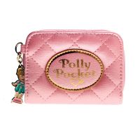 Pink Quilted Women Wallets Female Coins Purse  6717 Wallets