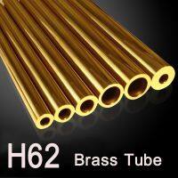 H62 Brass Tube Pipe 1 2.5 3 4 5 6 8 10 12mm Copper Sleeve Length 500mm Capillary Copper Tube Environmental Protection Wires Leads Adapters