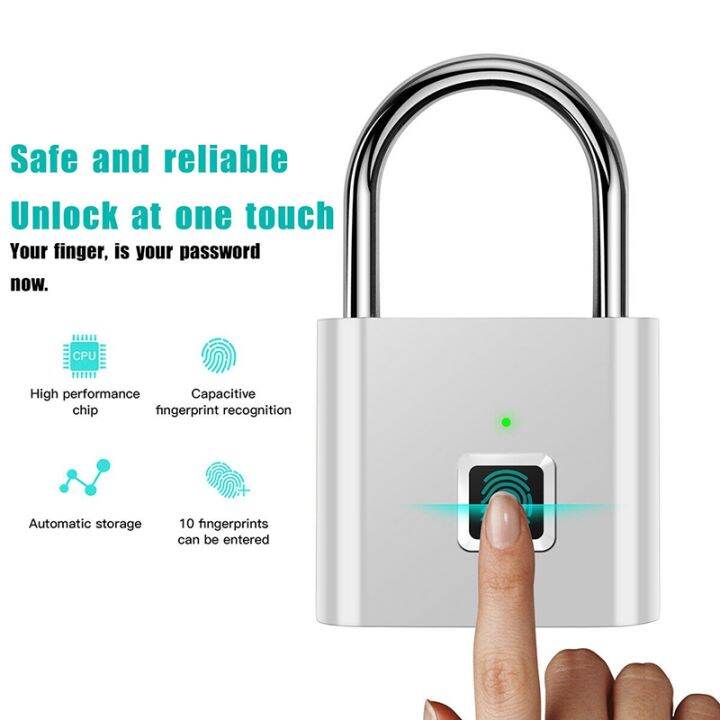 fingerprint-padlock-portable-anti-theft-usb-charging-fingerprint-lock-for-lockers-suitcases-backpacks-etc-can-support