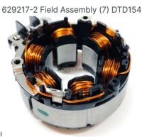 Makita service part no.629217-2 Field for model. DTD154 อะไหล่ฟิลคอยล์ สว่านไขควงไร้สาย