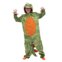 Deluxe Children Jurassic Dinosaur Cosplay Costume Halloween Boys Girls Animals Pajamas Carnival Easter Purim Fancy Dress