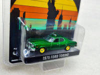 1:64 1975ฟอร์ด Torino จำลองสูง D Iecast รถโลหะอัลลอยรุ่นรถเด็กของเล่นของขวัญคอลเลกชัน W724