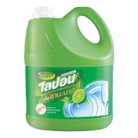 [ส่งฟรี!!!] ไลปอน น้ำยาล้างจาน กลิ่นชามะนาว 3600 มล.Lipon F Dishwashing Liquid Lemon 3600 ml Gallon