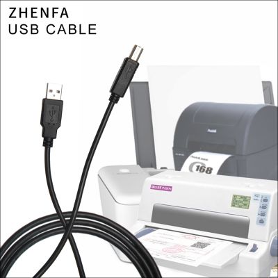 Jenis zhenfa USB 2.0 Printer Kabel A ke B Laki-laki Scanner Sync Data Charger Kabel Kabel untuk Canon Epson HP Ekstensi Kawat Kabel