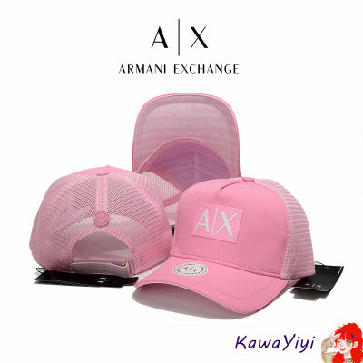ARMANI ชุดหมวกเบสบอลผู้หญิงและผู้ชายระบายอากาศสบายการออกแบบเทนนิสกอล์ฟหมวกกีฬากลางแจ้งหมวกบังแดด