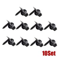 10ชุด Fender Liner Mudguard Fastener คลิปสกรู Retainer สำหรับ Volkswagen VW Passat B5 B6 B7 CC Golf MK6 Tiguan Touran Polo