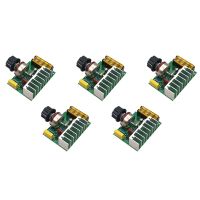 ❇ 5X 4000W AC 220V SCR Electric Voltage Regulator Motor Speed Controller Dimmers Dimming Speed