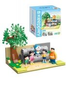 Mô hình lắp ghép Doraemon dạng Lego - K20409 Sân bóng chày Doremon