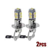 【CW】2pcs H3 LED Light Bulbs 12V Super White Car Light Fog DRL Driving Lamp 6000K Flashlight Torches Auto Lamp