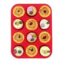 【hot】 Pastry Round 12 Cavity Dessert Mold