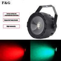 Reflector Par LED COB 3 en 1 de 30W, iluminación RGB de buena calidad con DMX512, para DJ, discotecas, fiestas de cumpleaños, pi