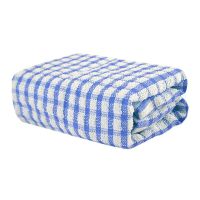 1pc Cleaning Cloth Tea Towels Kitchen Plaid Dish Cotton Absorbent Cloths Dishcloth Handkerchief Lattice Towel Cleaning Towel Dish Cloth  Towels
