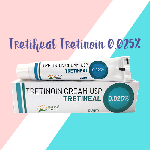 Tretiheal 0.025 Tretinoin Cream (Expiry 2025) Lazada PH